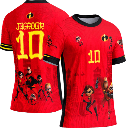 Arte Vetor Camisa Interclasse 655 Os Incriveis