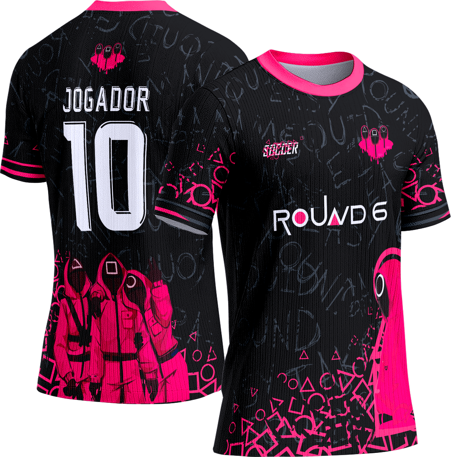 Arte Vetor Camisa Interclasse 662 Round Six