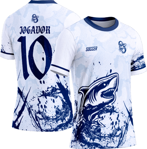 Arte Vetor Camisa Interclasse 666 Tubarão