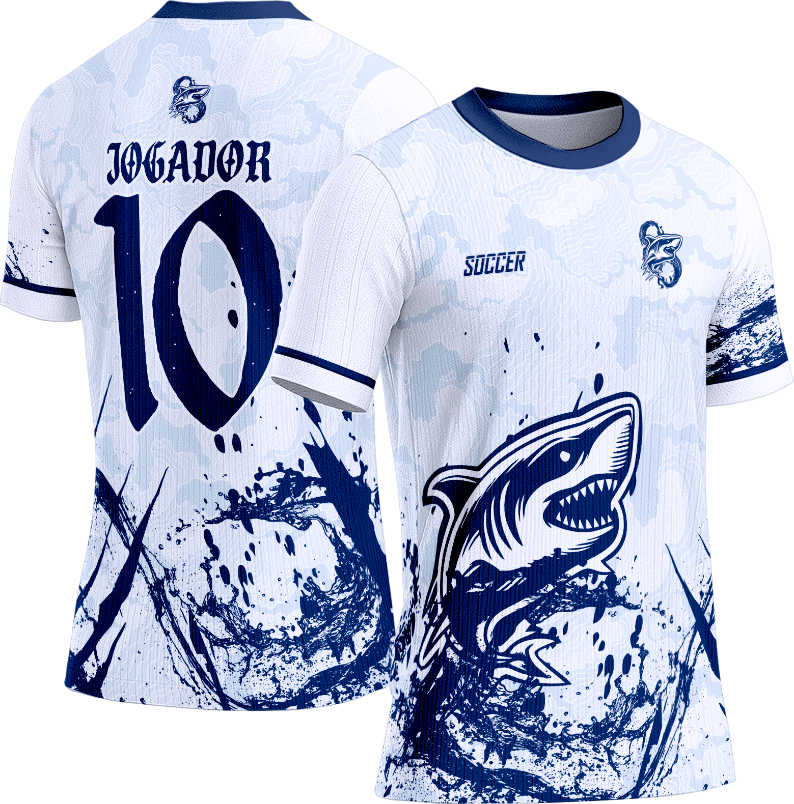 Arte Vetor Camisa Interclasse 666 Tubarão