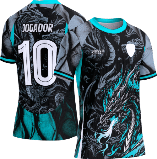 Arte Vetor Camisa Interclasse 682 Dragão