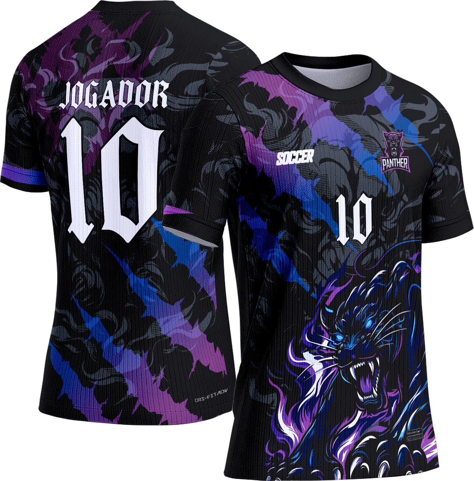 Arte Vetor Camisa Interclasse 683 Pantera