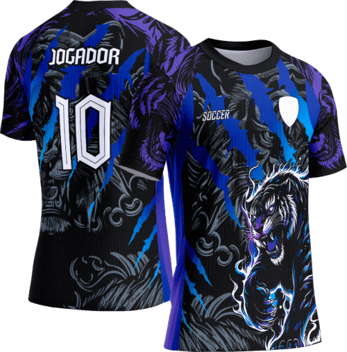 Arte Vetor Camisa Interclasse 697 Tigre