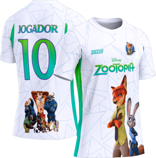 Arte Vetor Camisa Interclasse 718 Zootopia