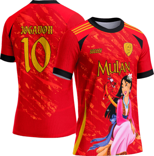 Arte Vetor Camisa Interclasse 720 Mulan