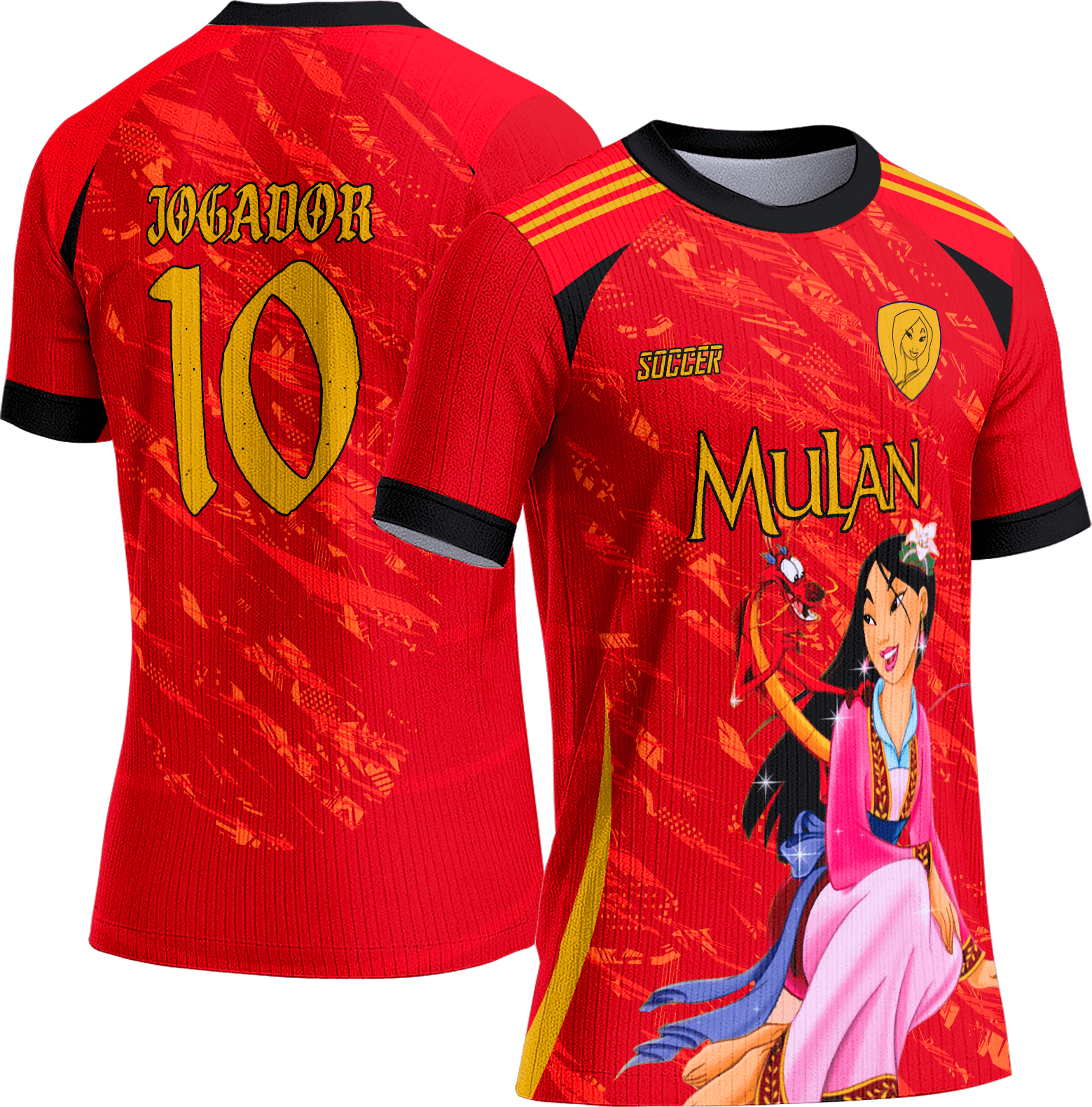 Arte Vetor Camisa Interclasse 720 Mulan