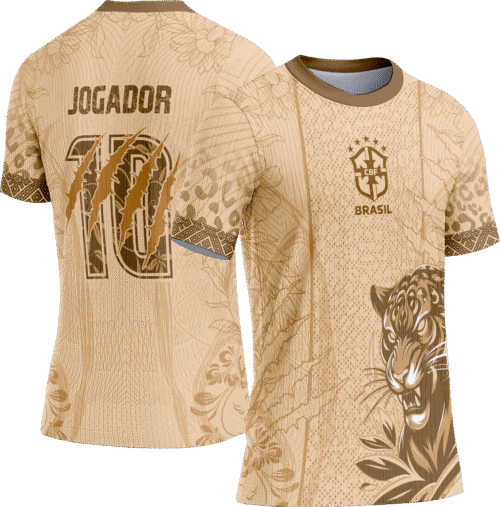 Arte Vetor Camisa Interclasse 761 Onça