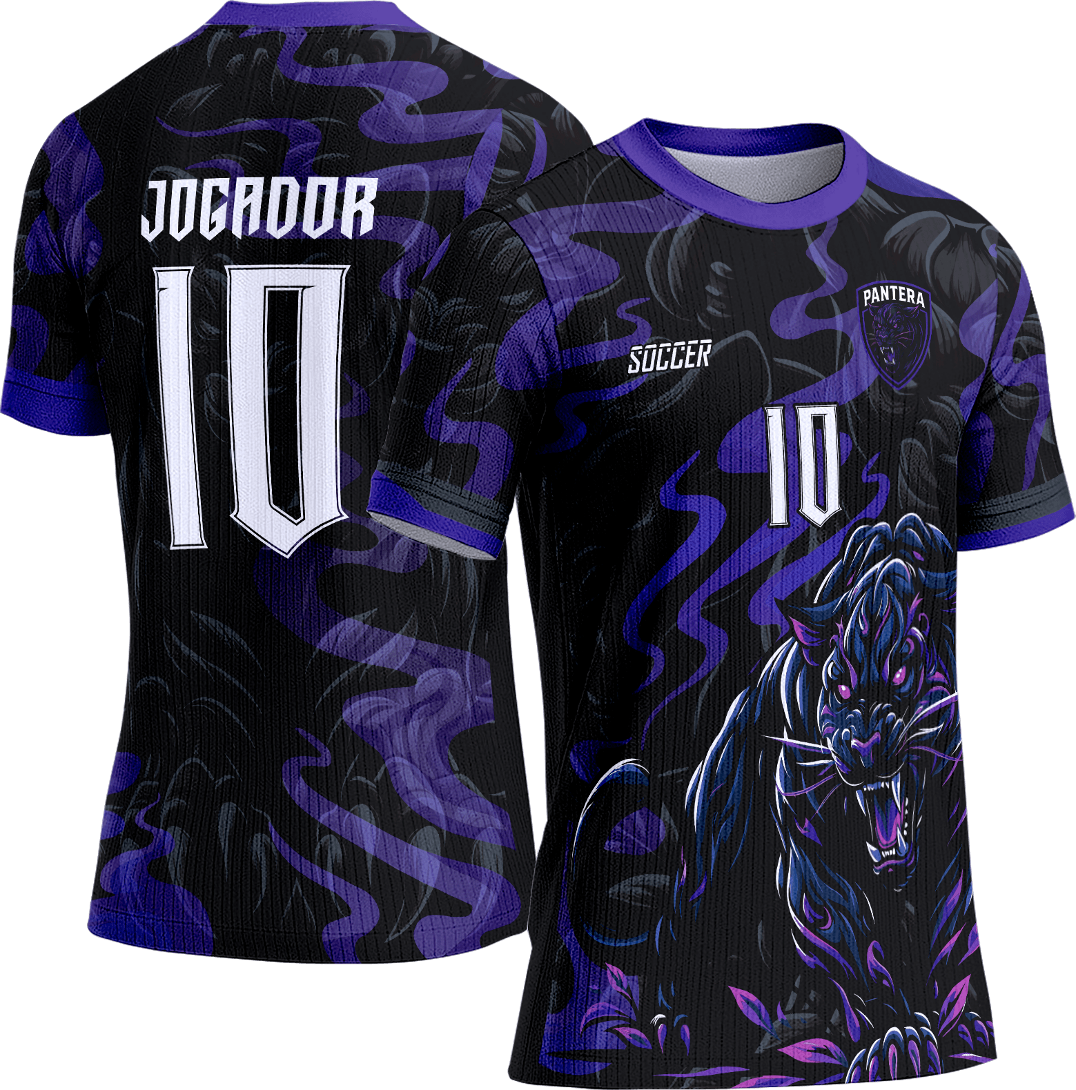 Arte Vetor Camisa Interclasse 772 Pantera Lilas