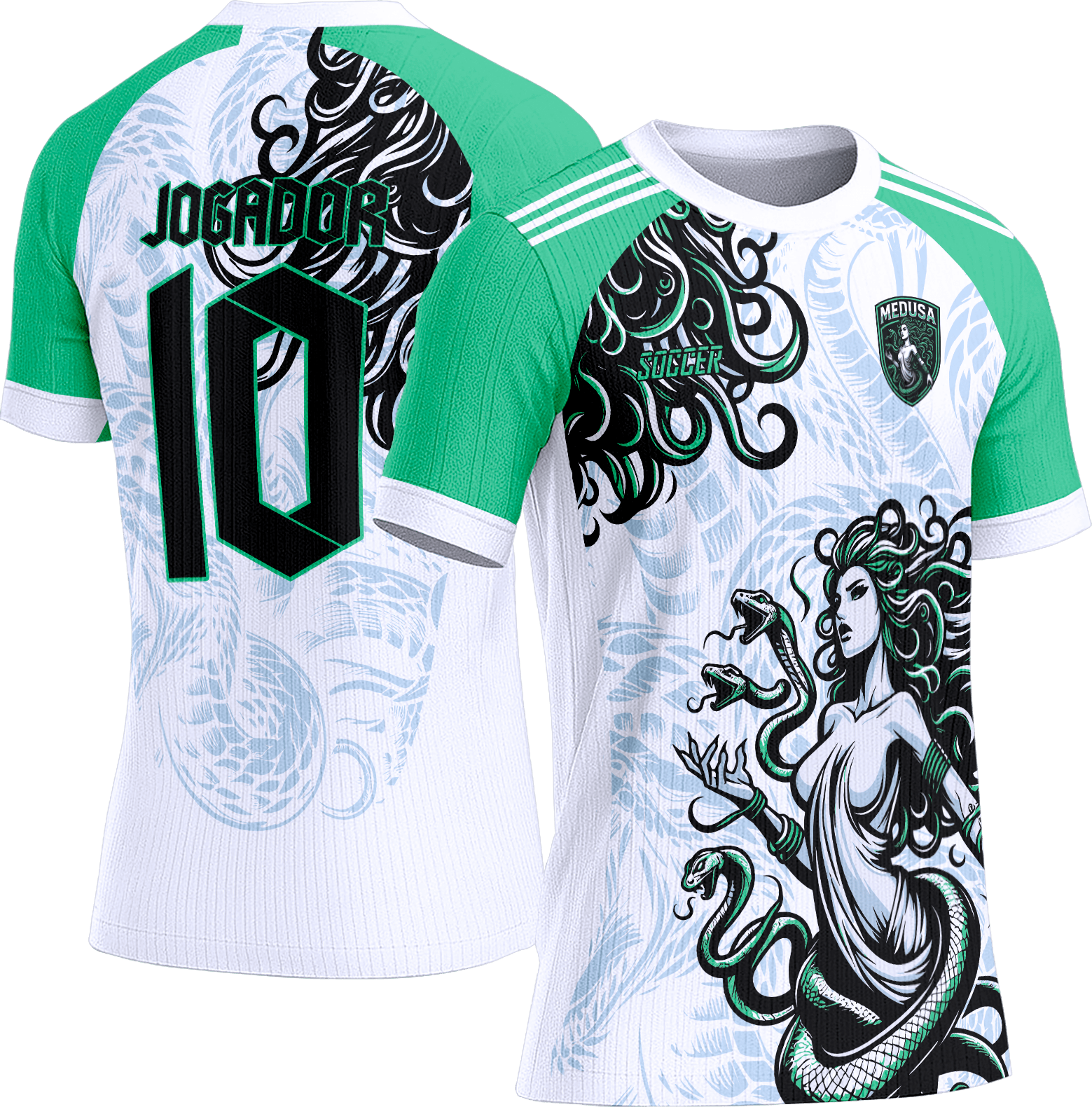 Arte Vetor Camisa Interclasse 777 Medusa
