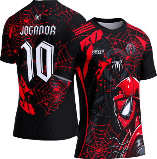Arte Vetor Camisa Interclasse 787 Homem Aranha