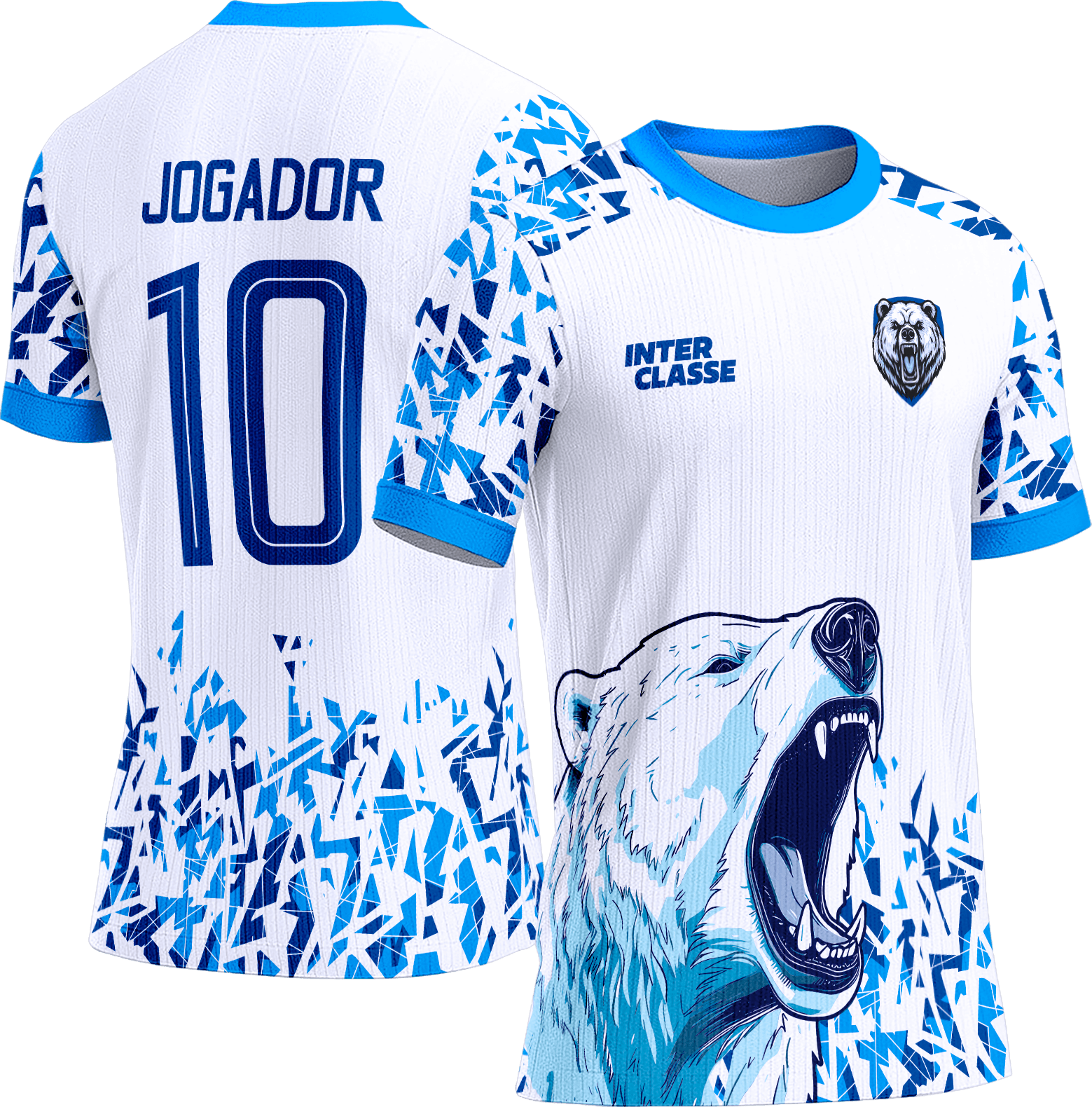 Arte Vetor Camisa Interclasse 822 Urso Polar