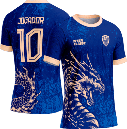 Arte Vetor Camisa Interclasse 828 Dragão