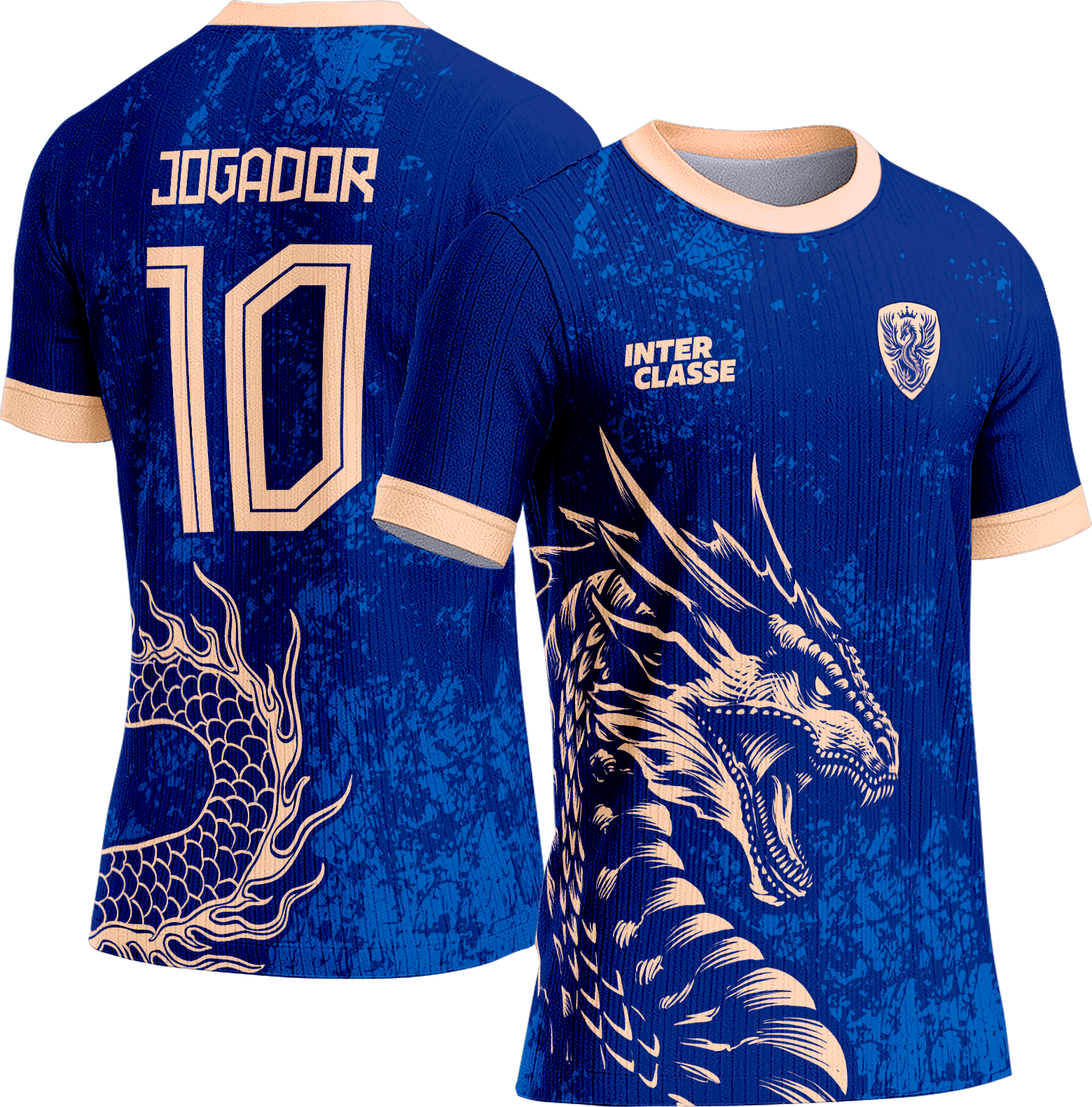 Arte Vetor Camisa Interclasse 828 Dragão
