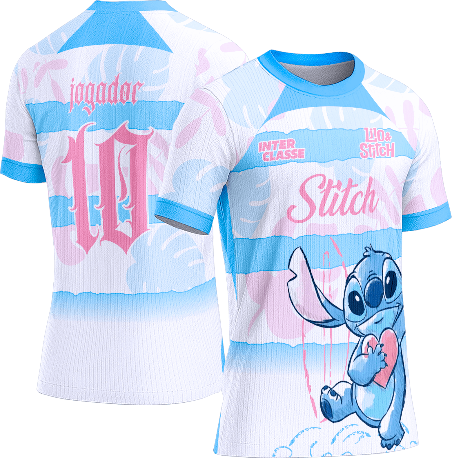 Arte Vetor Camisa Interclasse 834 Lilo e Stitch
