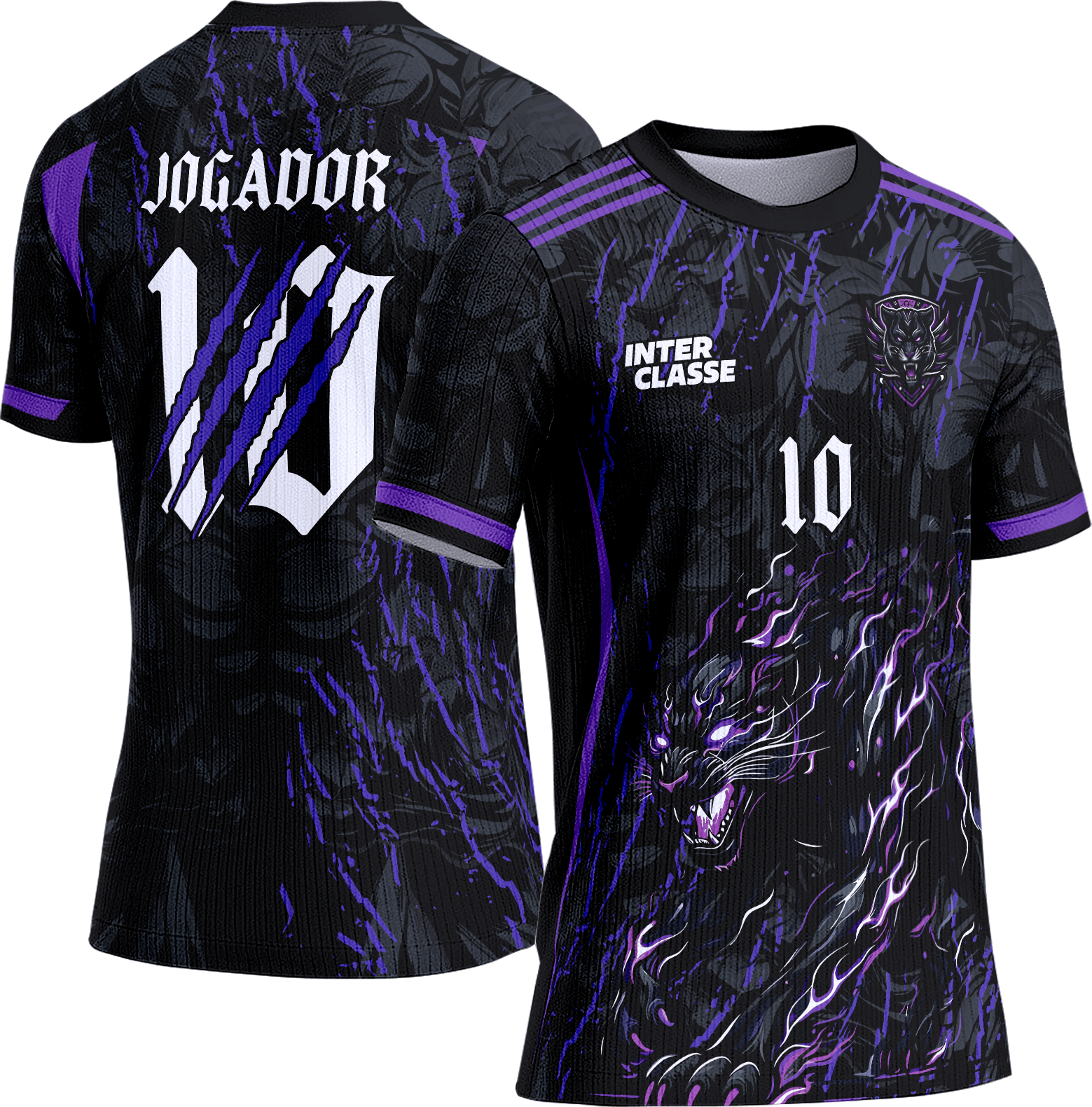 Arte Vetor Camisa Interclasse 848 Pantera