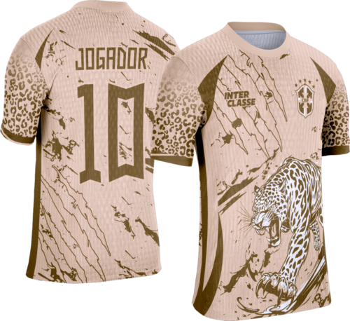 Arte Vetor Camisa Interclasse 854 Onça