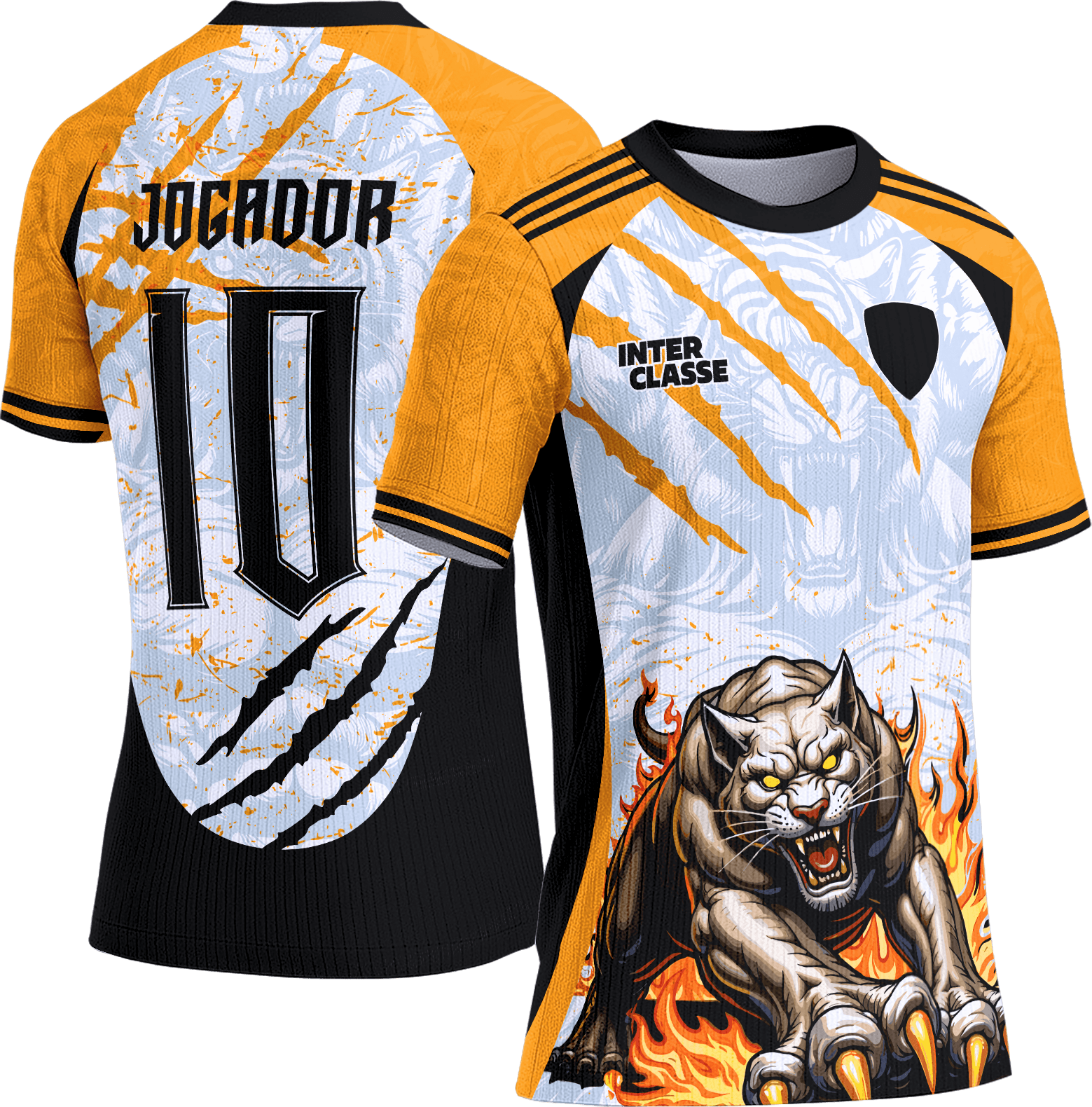 Arte Vetor Camisa Interclasse 887 Pantera
