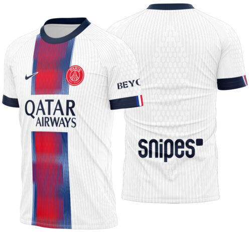 Arte Vetor Camisa Paris ST Germain Away 2026-2027