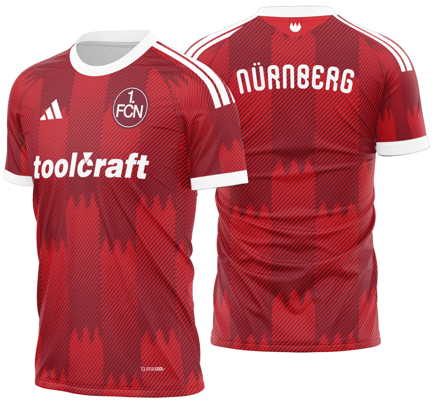 Arte Vetor Camisa 1. FC Nürnberg Home 2026-2027
