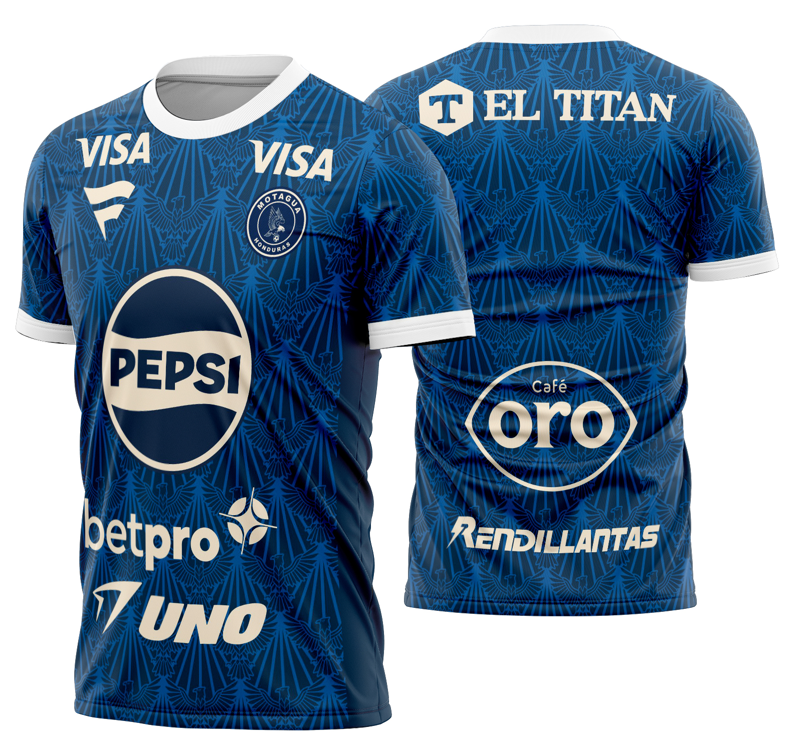 Arte Vetor Camisa FC Motagua Home 2026-2027