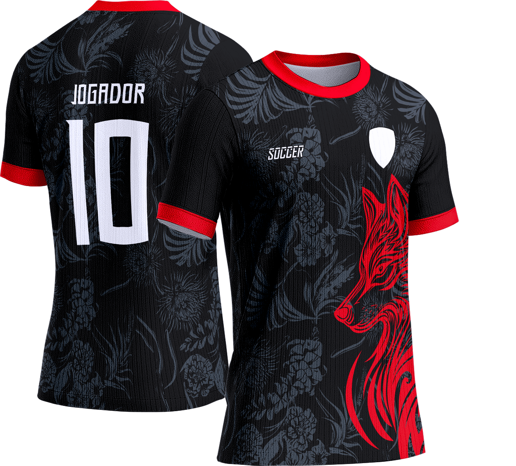 Arte Vetor Camisa Interclasse 085 Raposa