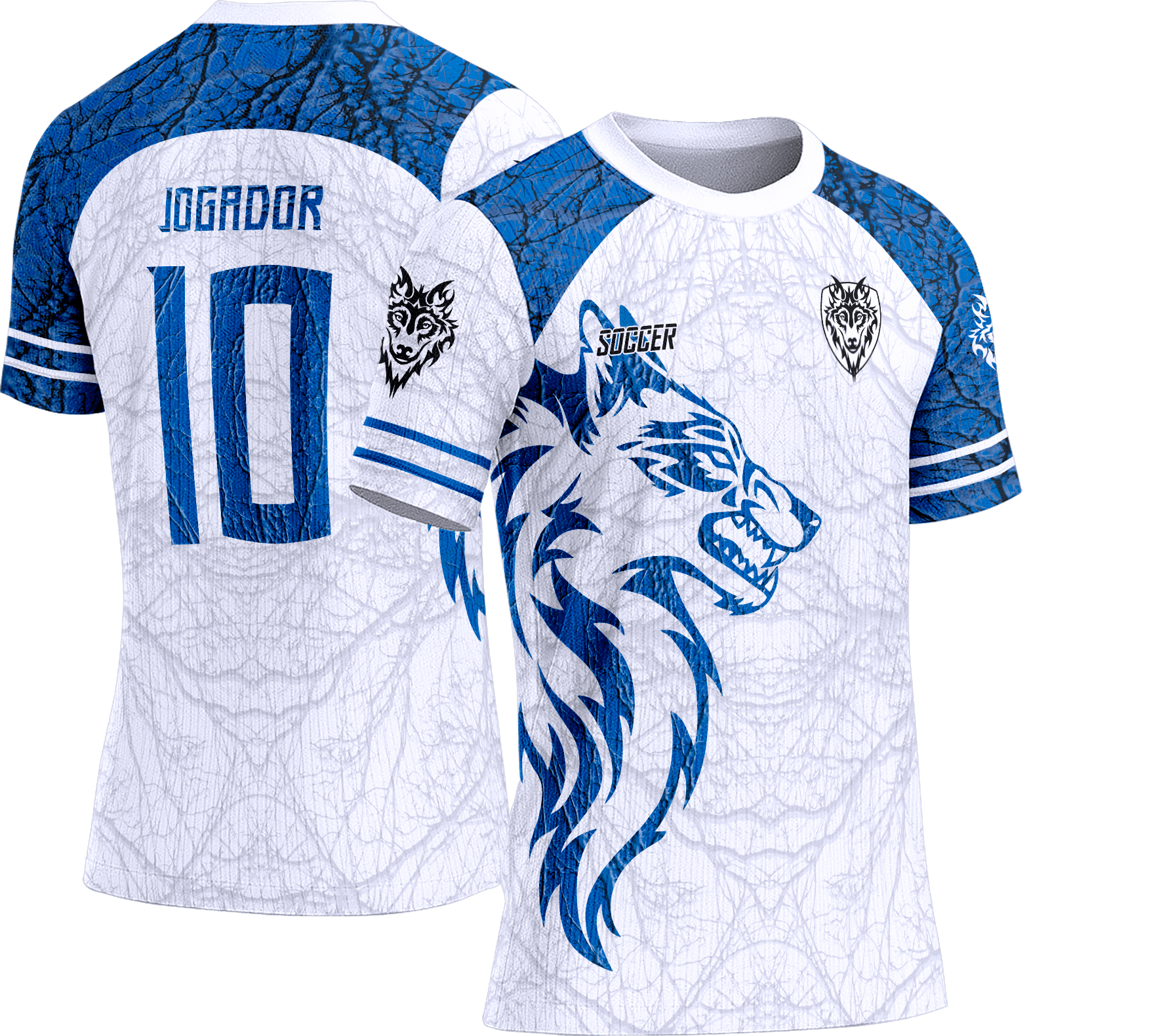 Arte Vetor Camisa Interclasse 086 Lobo