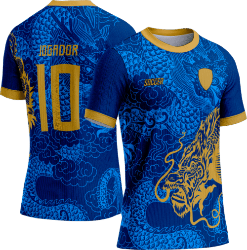 Arte Vetor Camisa Interclasse 100 Dragão