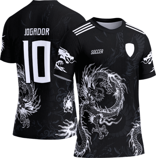 Arte Vetor Camisa Interclasse 101 Dragão