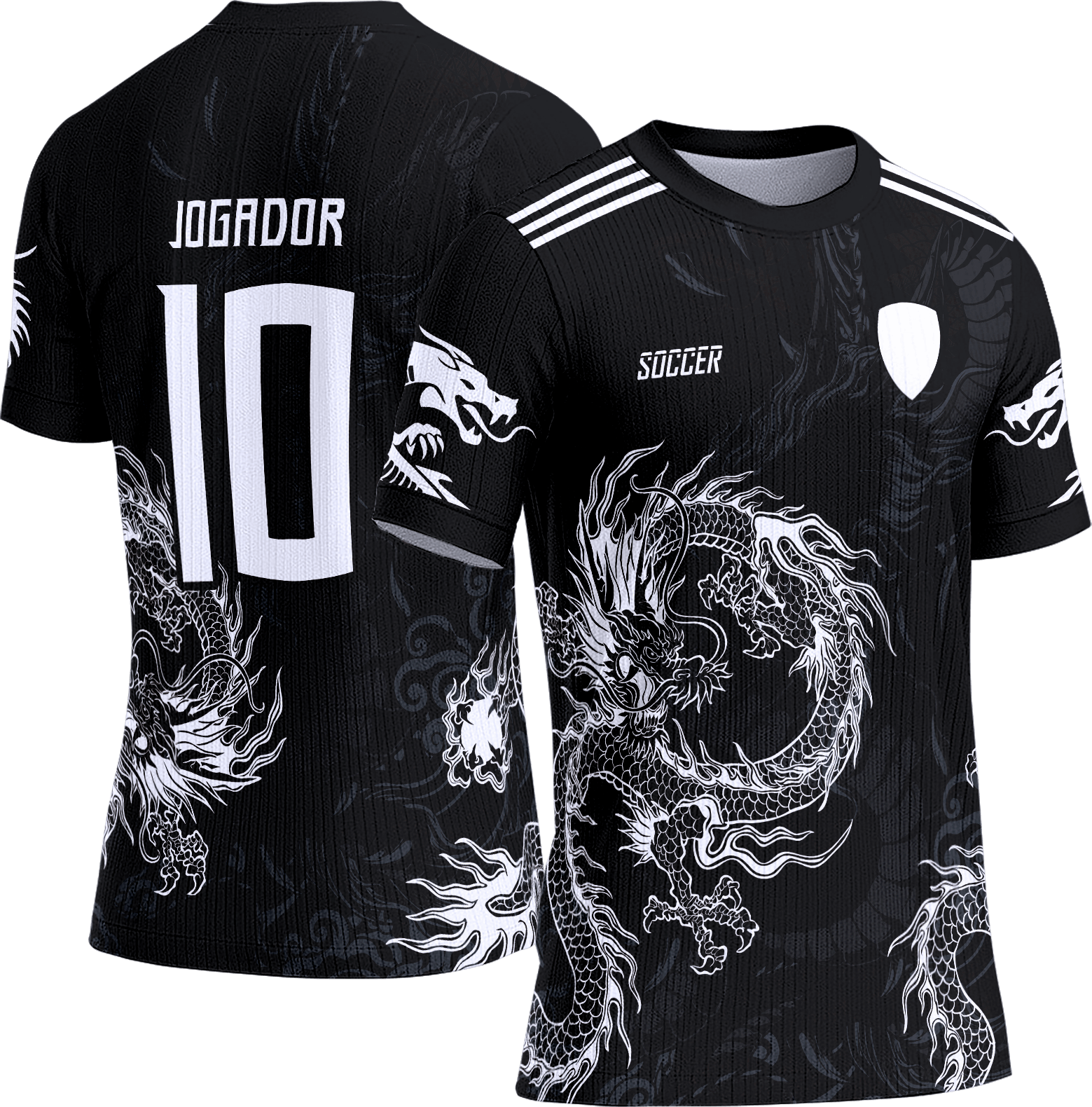 Arte Vetor Camisa Interclasse 101 Dragão