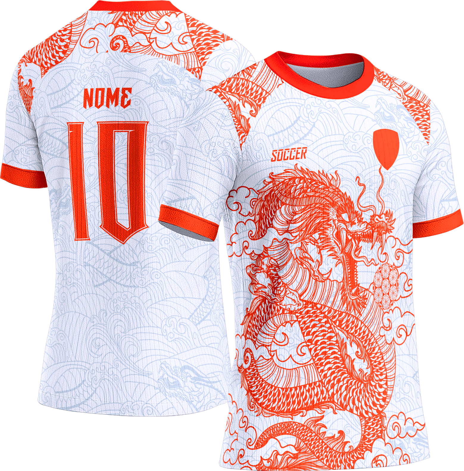 Arte Vetor Camisa Interclasse 103 Dragão