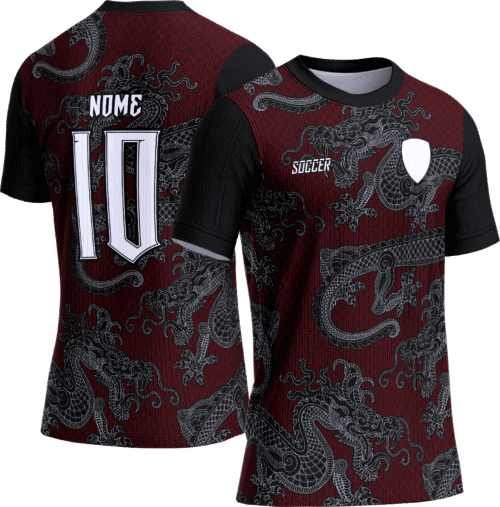 Arte Vetor Camisa Interclasse 104 Dragão