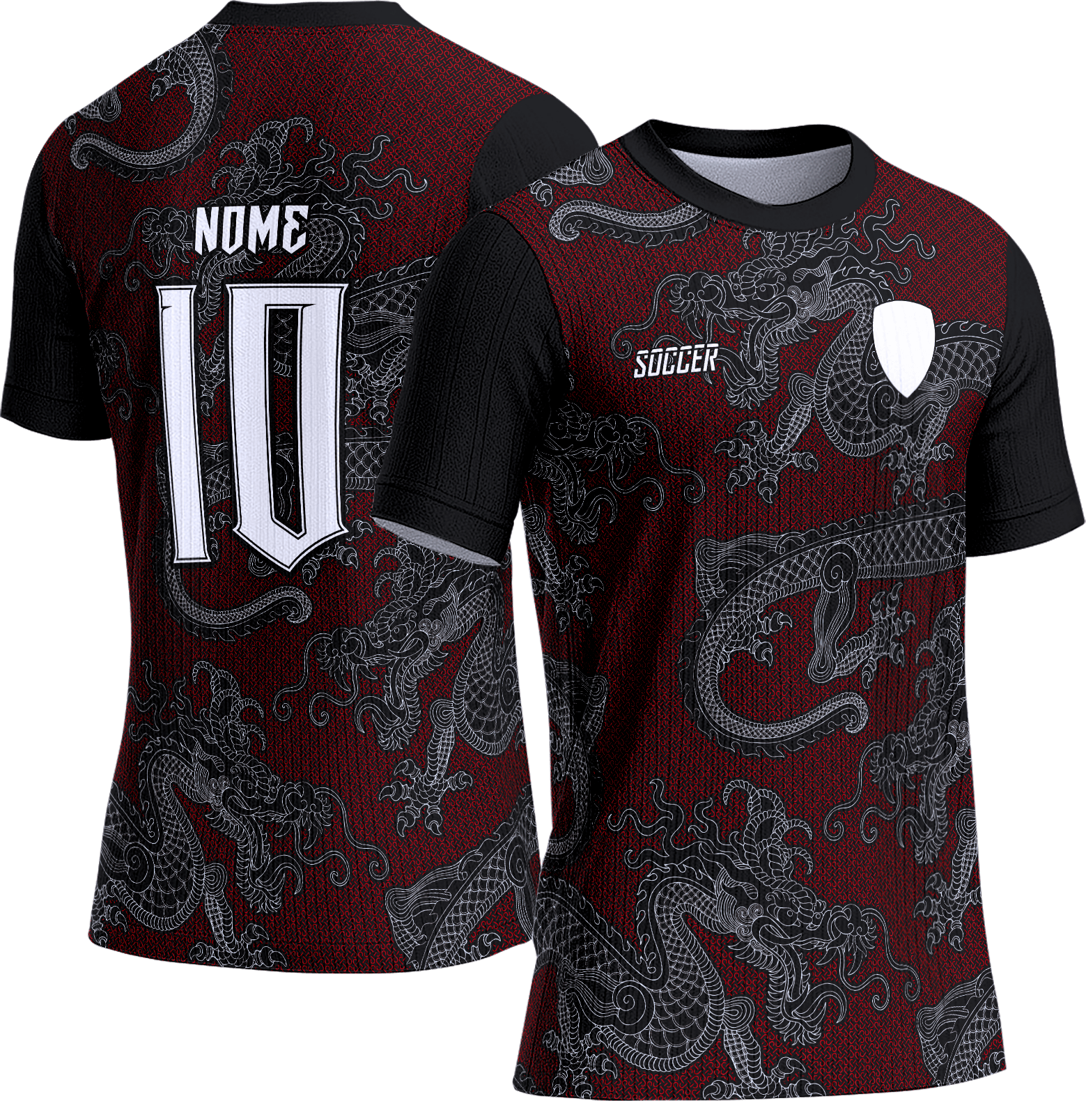 Arte Vetor Camisa Interclasse 104 Dragão