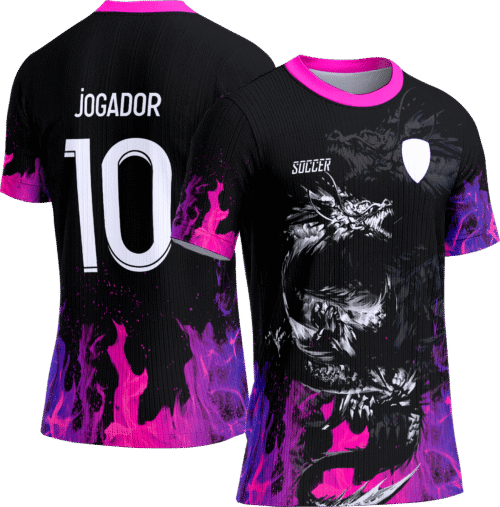 Arte Vetor Camisa Interclasse 118 Dragão