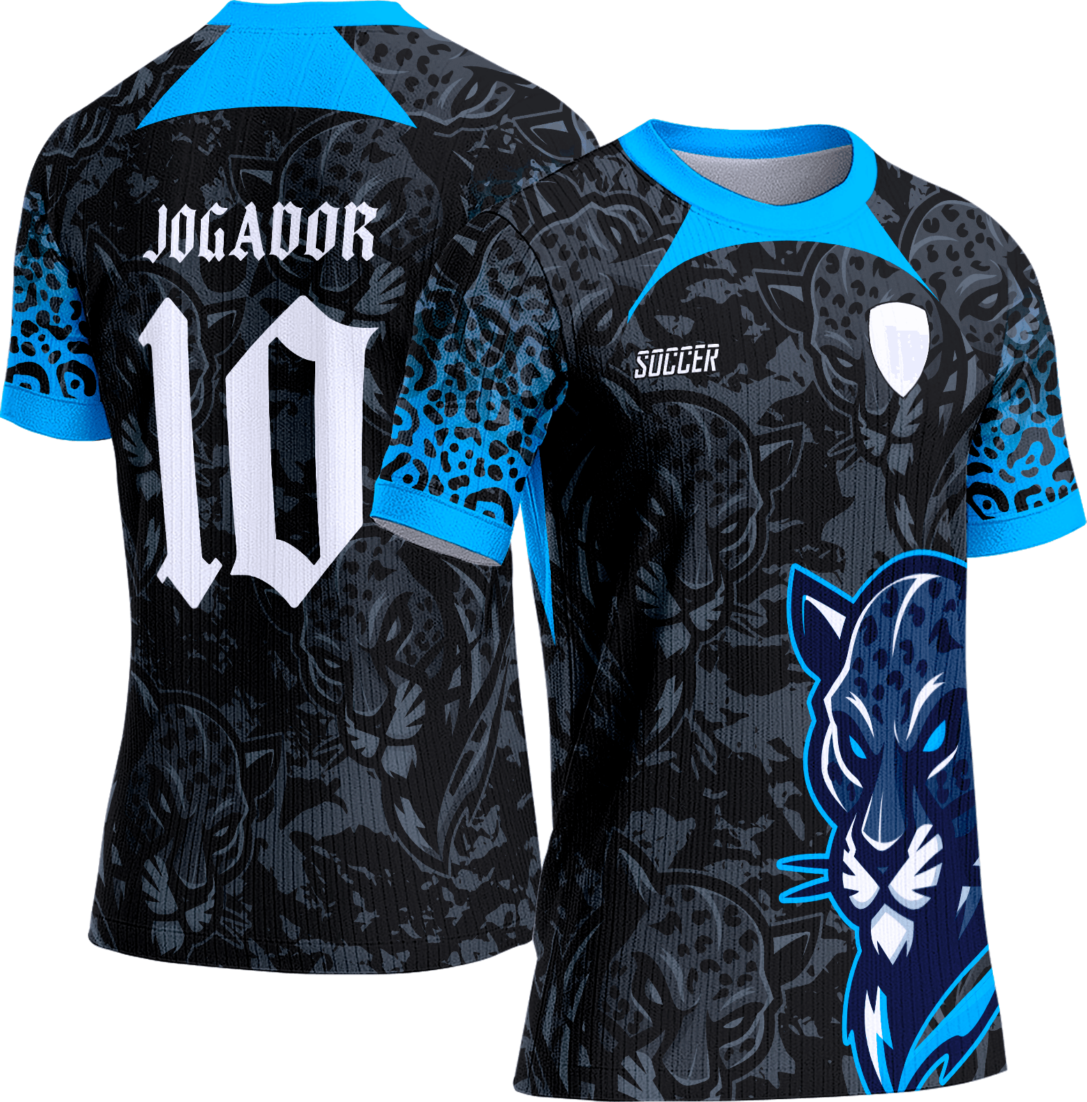Arte Vetor Camisa Interclasse 120 Onça