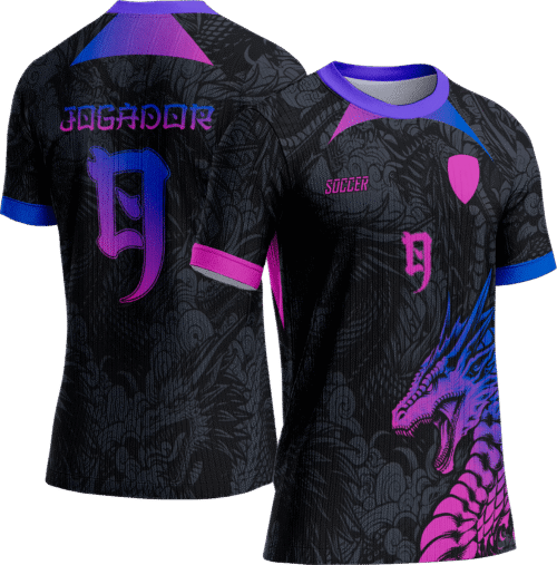 Arte Vetor Camisa Interclasse 136 Dragão