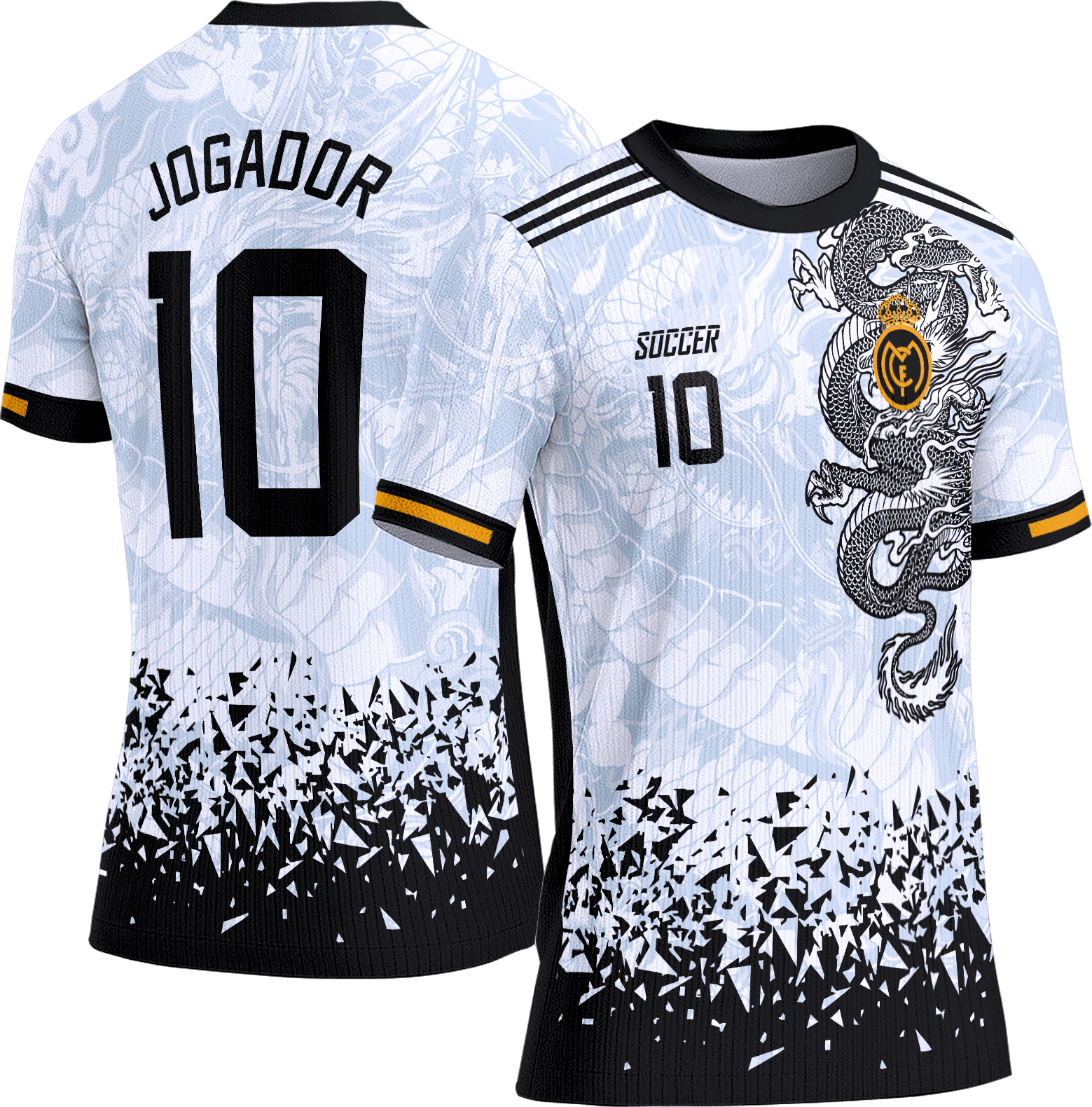 Arte Vetor Camisa Interclasse 204 Dragão
