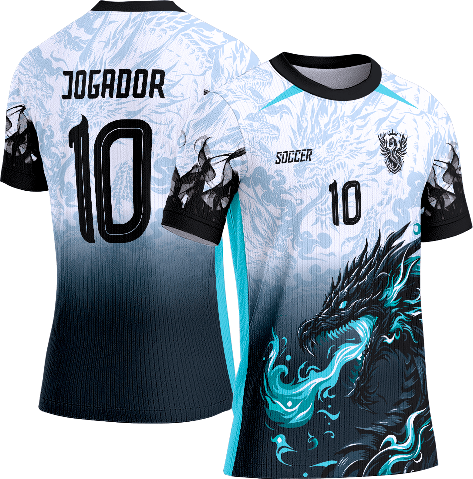 Arte Vetor Camisa Interclasse 279 Dragão