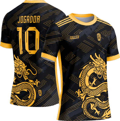 Arte Vetor Camisa Interclasse 307 Dragão
