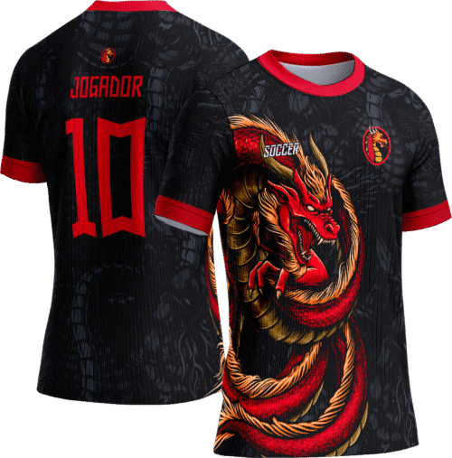 Arte Vetor Camisa Interclasse 318 Dragão