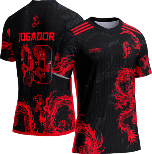 Arte Vetor Camisa Interclasse 328 Dragão