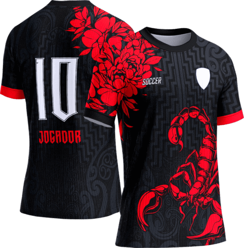 Arte Vetor Camisa Interclasse 358 Escorpião