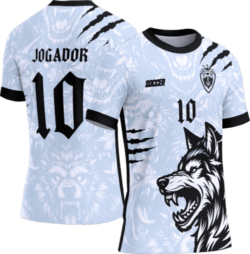 Arte Vetor Camisa Interclasse 360 Lobo