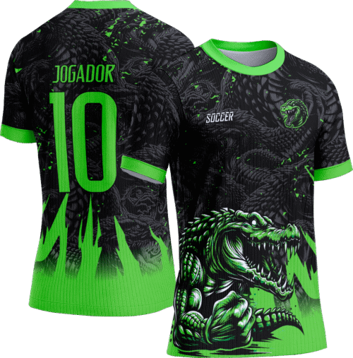 Arte Vetor Camisa Interclasse 373 Crocodilo