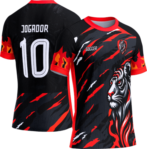 Arte Vetor Camisa Interclasse 383 Tigre