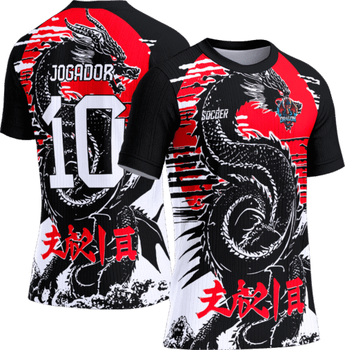 Arte Vetor Camisa Interclasse 388 Dragão