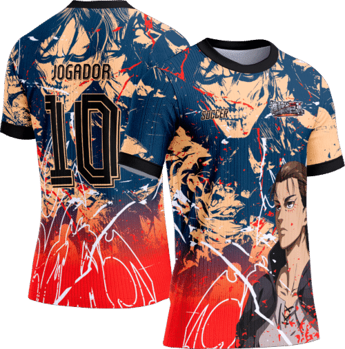 Arte Vetor Camisa Interclasse 389 Anime