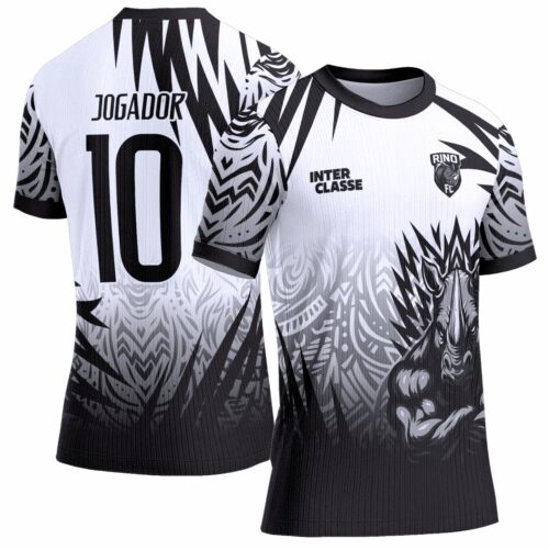 Arte Vetor Camisa Interclasse 0931 Rinoceronte
