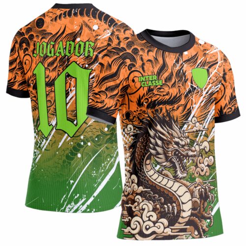 Arte Vetor Camisa Interclasse 0940 Dragão