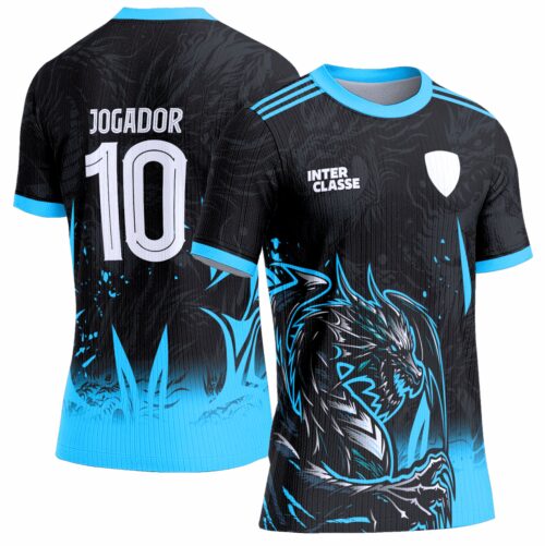 Arte Vetor Camisa Interclasse 0942 Dragão