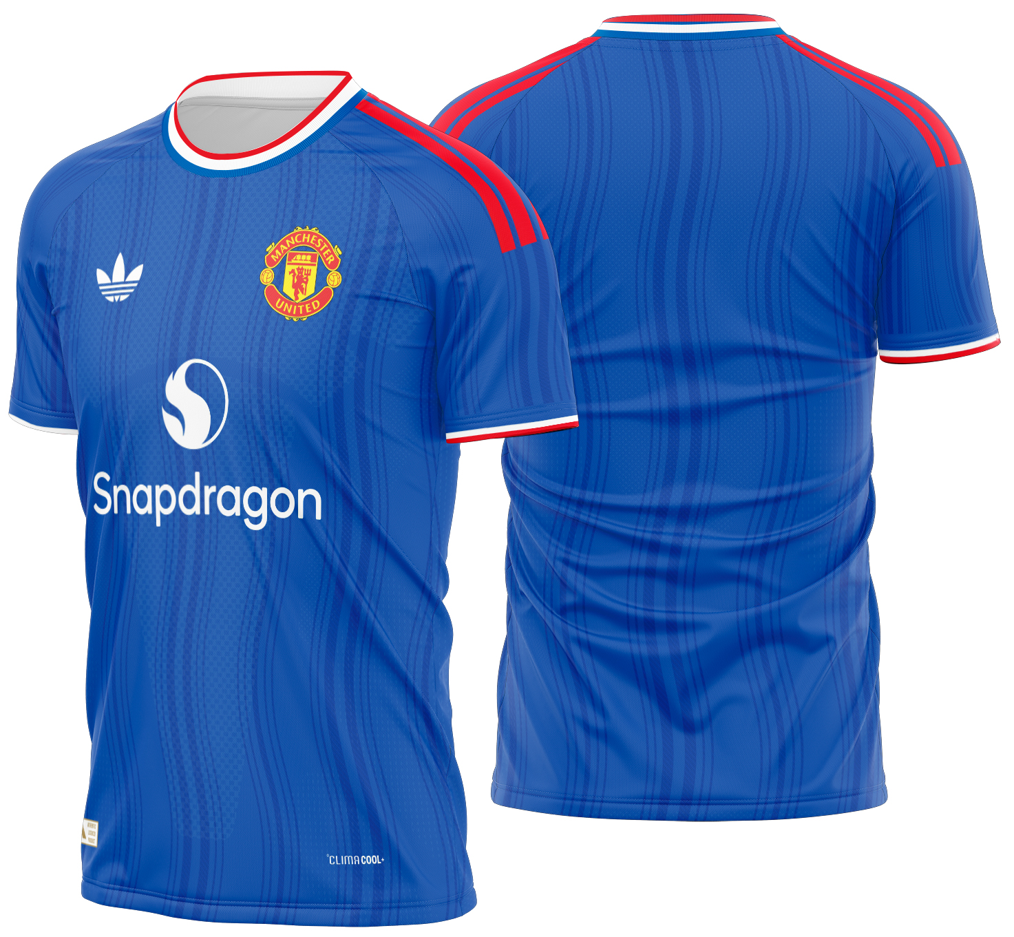Arte Vetor Camisa Manchester United Away 2026-2027